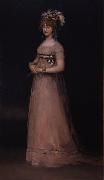Francisco de Goya Ritratto della contessa di Chincon oil painting